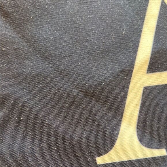 Monogrammed Navy Blue Pillow Cushion Cover with White Letter A - Picture 3 of 8